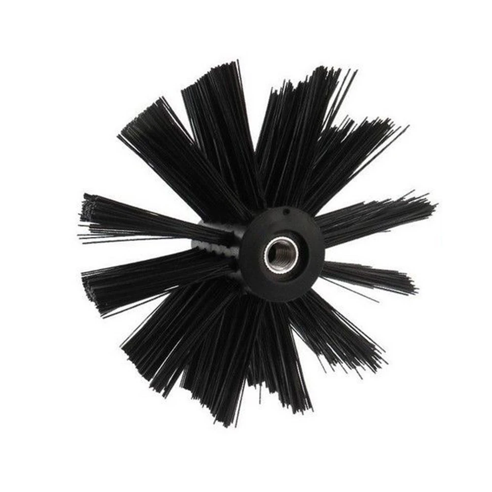 

100/150mm Chimney Brush Hexagonal Rod Dryer Vent Cleaning Brush Chimney Lint Remover Bristle Head Cleaning Tools