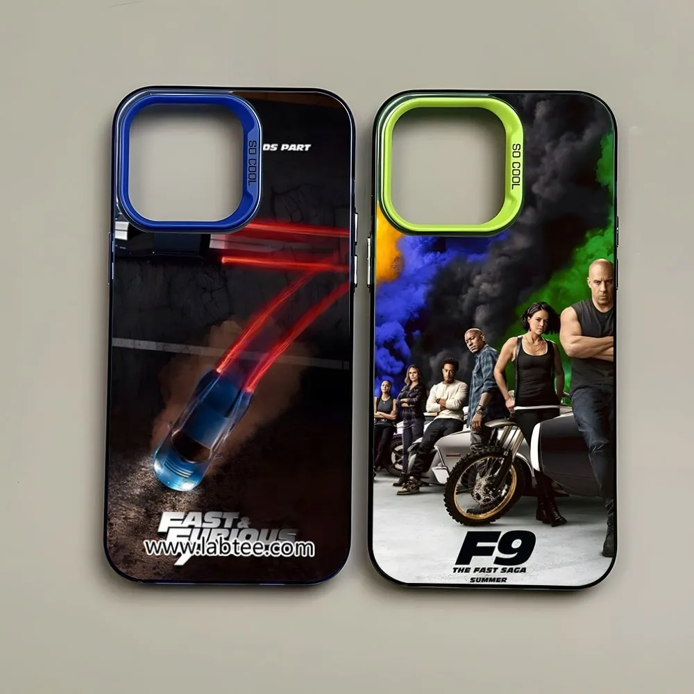 Модный чехол для телефона с надписью Форсаж модный брендовый цветной