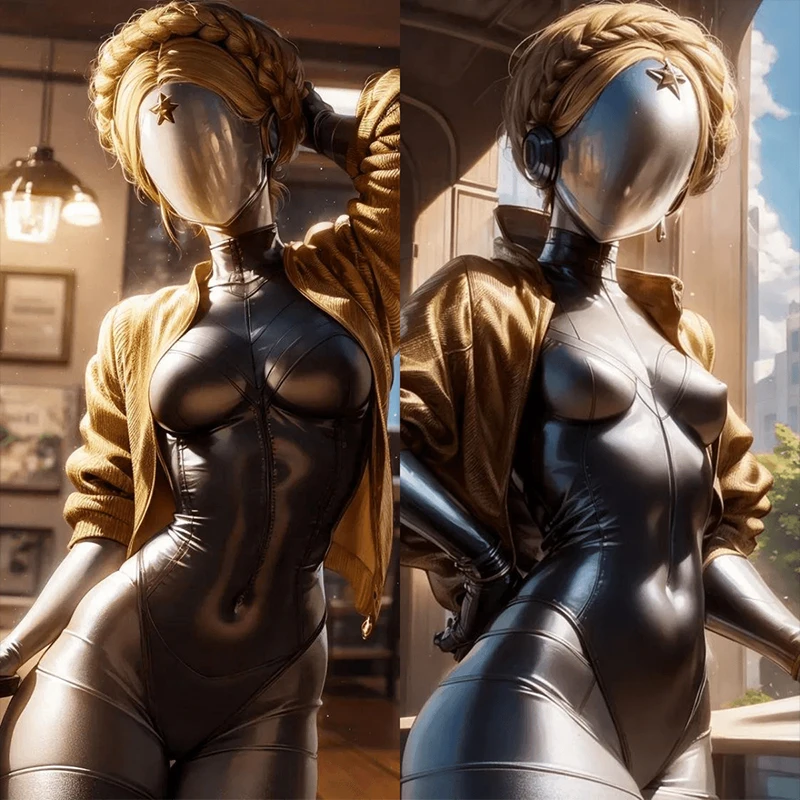 

Костюм для косплея героев фильма «атомные сердца»