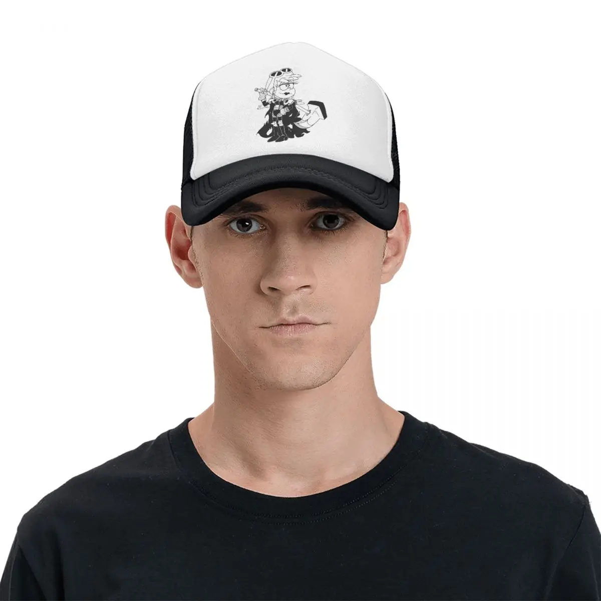 Leni Baseball Cap The Loud Houses Mesh Net Hat For Men Women Stylish Trucker Hats adjustable Peaked Caps images - 6