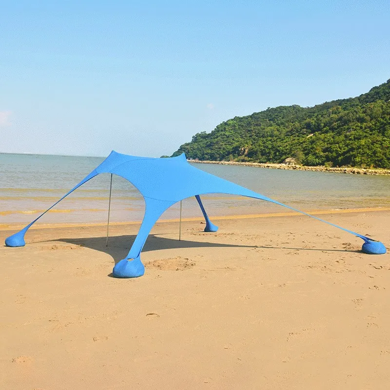 

IHOME Beach Canopy Fishing Lightweight Picnic Spot Lycra Grass Sunscreen Shade Pergola Outdoor Fishing Camping Tent New 2022