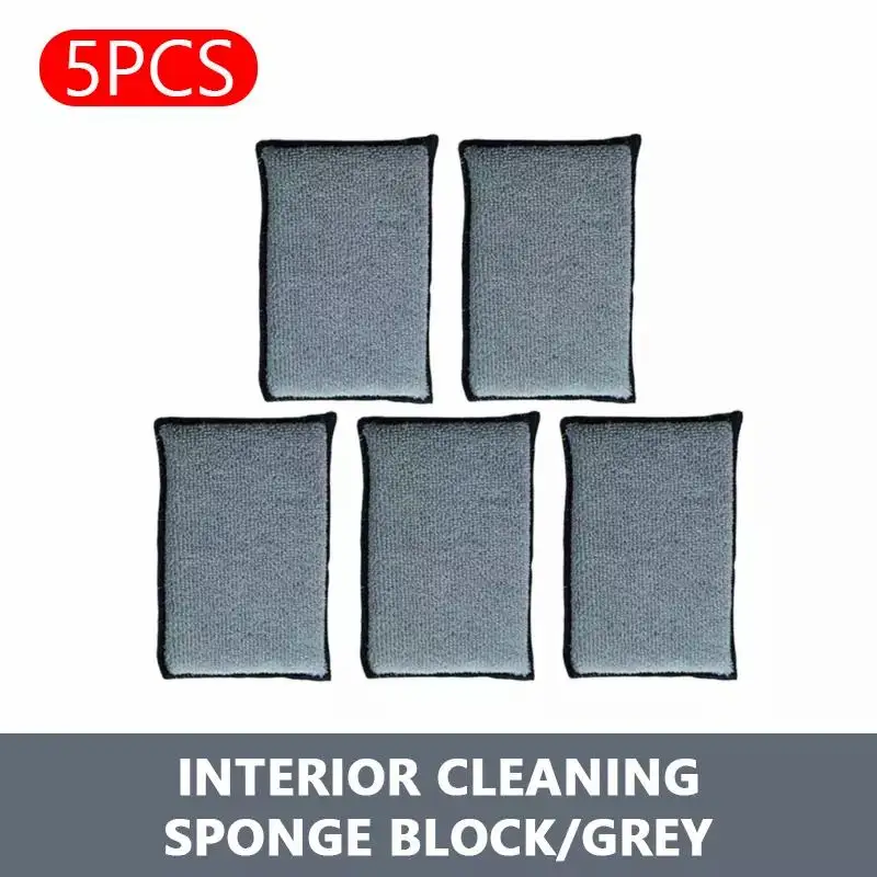 

Мягкая Двусторонняя Губка Для Чистки Из Микрофибры SEAMETAL Для Чистки Автомобильной Кожи, Флисовая Губка Для Воска