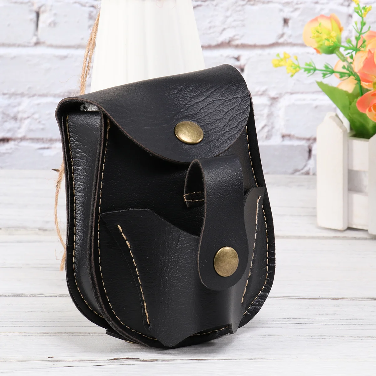 

Ammo Pouch Steel Holster for Slingshot Outdoor Exercise Black