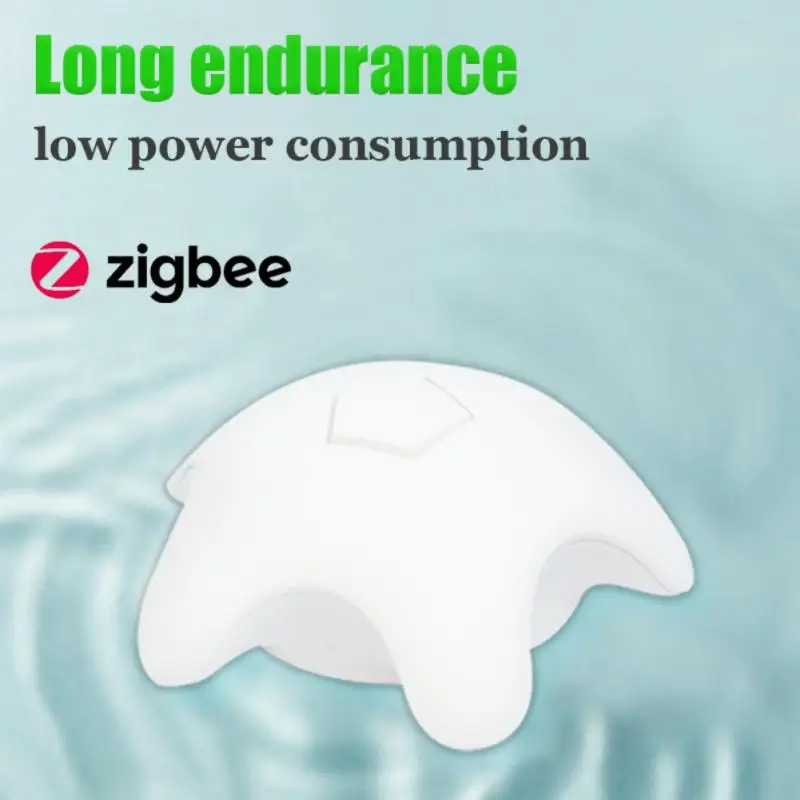 

Tuya Zigbee3.0 Leak Alarm Water Flood Detector Smart Home Security Alarm Overflow Full Water Remote Alarm Water Immersion Sensor