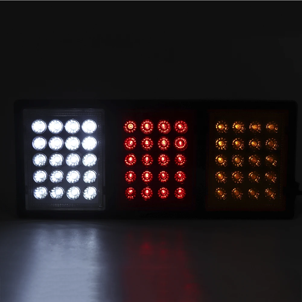 Пара прицепа Грузовик Задний фонарь Лампа 60LED Яркий IP67 Водонепроницаемый