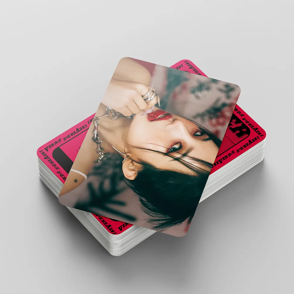 55 шт./компл. оптовая продажа Kpop G I-DLE I Never Die открытка новый альбом Lomo фотопечать