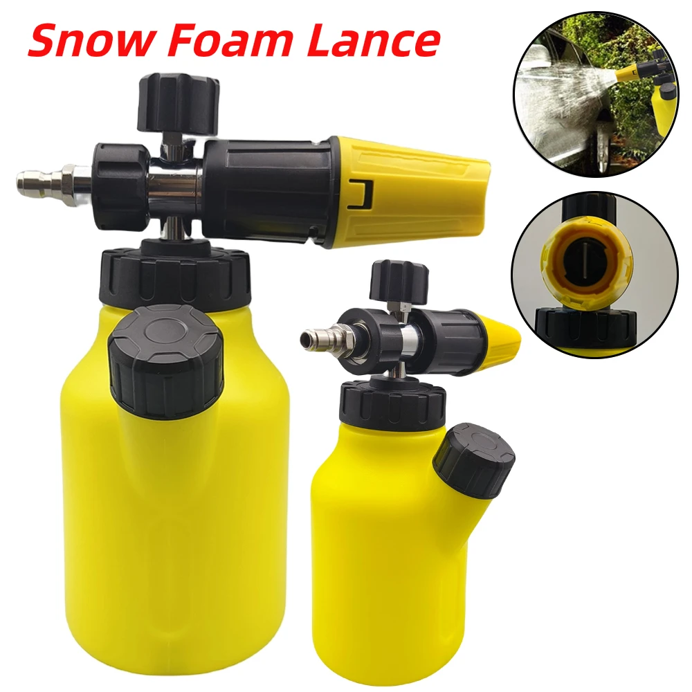 

Пенная насадка 1 л, пенораспылитель для шлангов моек автомобилей