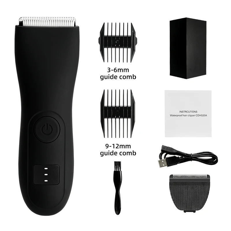 Hair Removal Bikini Trimmer Groin & Body Shaver Groomer Safety Razor Clipper
