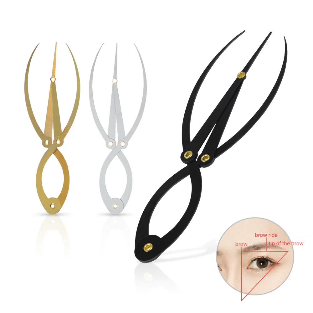 

Микроблейдинг из нержавеющей стали, позиционирование баланса/Эквивалентная линейка для отображения бровей, Золотое соотношение, фотоинст...