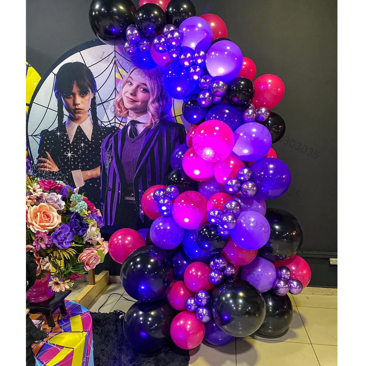 

135 шт., декоративные воздушные шары