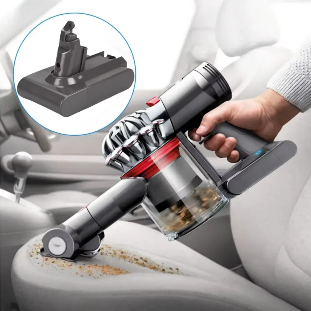 21 6 В 12800 Ач для замены батареи Dyson DC62 DC59 DC58 SV03 SV04 SV09 V6 Animal Motorhead Slim Абсолютная