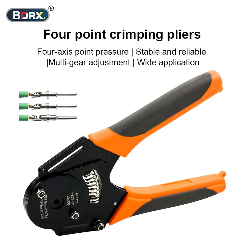 Pequeno Portátil Handheld Aviação Plug Pin Alicate de Friso Teste Ponta de Prova Macho e Fêmea Agulha Quatro-núcleo Conector Alicate de Friso