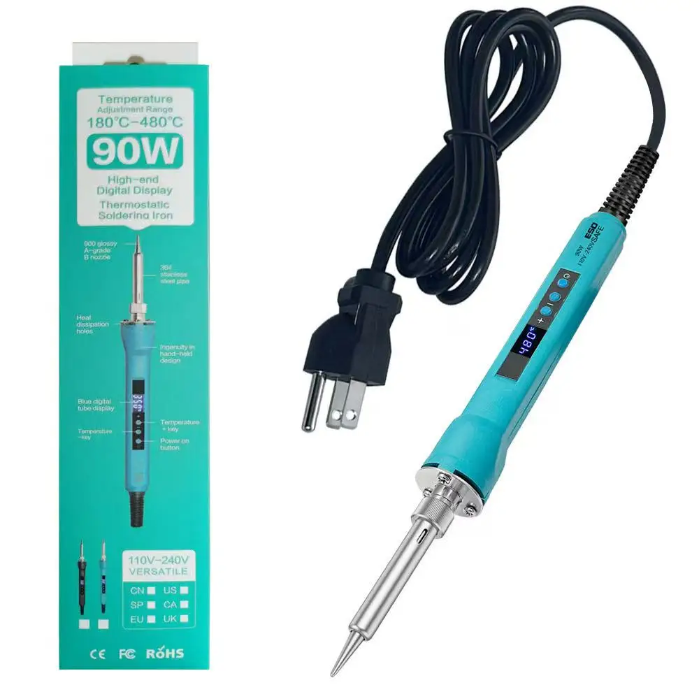 

Цифровой электрический паяльник 90 Вт