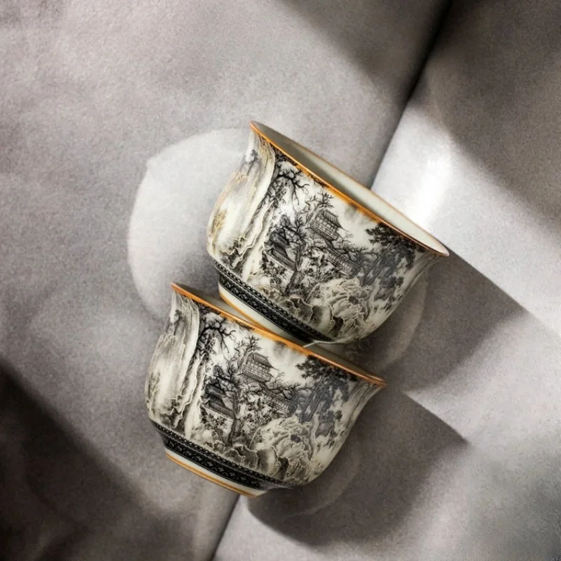 

Желтый керамический набор для чайной церемонии JIANGXINSHE