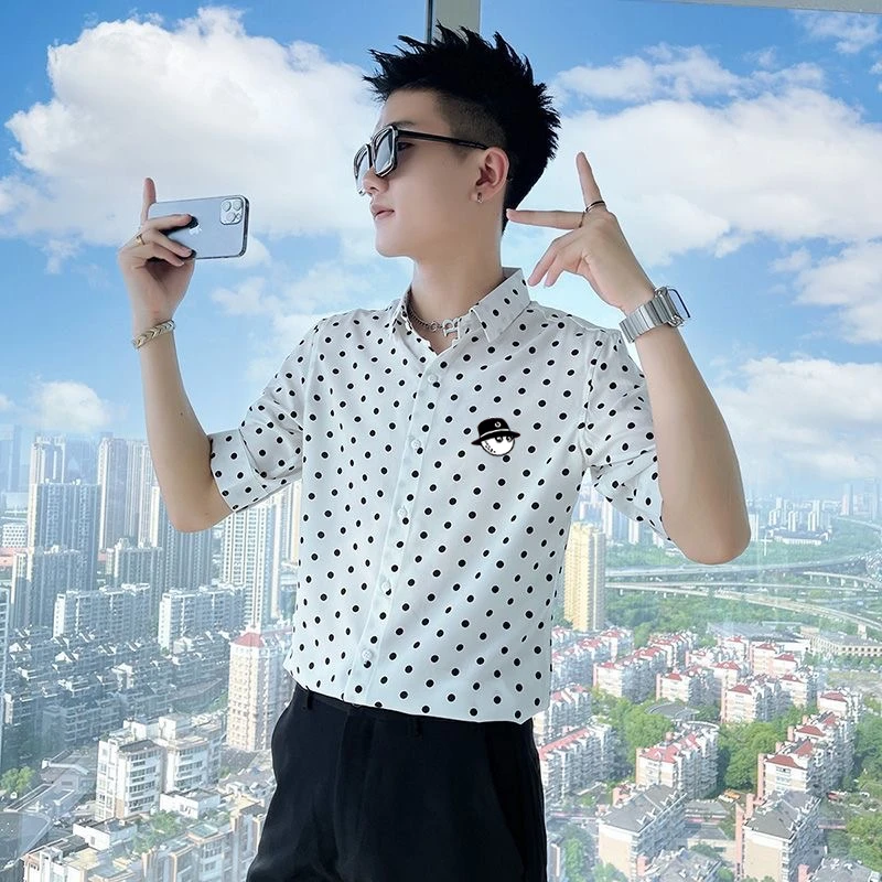

2023 Men's Golf Wear Summer Quick Drying Golf Tee Polo Men's Short Sleeve T-shirt Malbon Golf Shirt Tennis Shirt 3/4 SLEEVE TOP