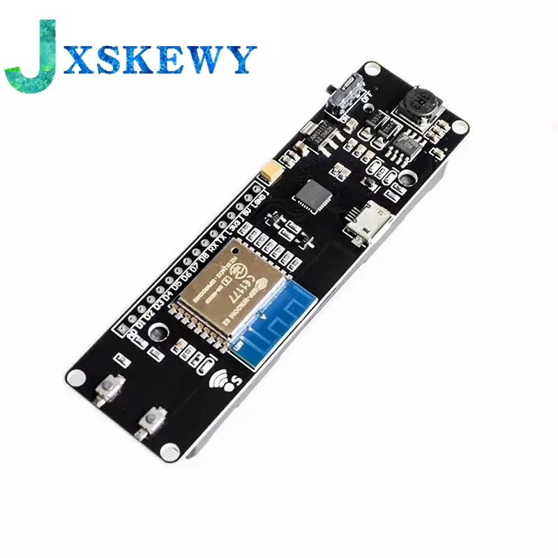 Фото Для WeMos D1 ESP-Wroom-02 материнская плата ESP8266 Mini WiFi модуль Nodemcu 18650 плата для разработки зарядного аккумулятора Nodemcu PWM I2C №3