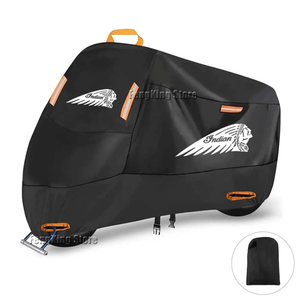 

Чехол для мотоцикла, УФ-защитный, пылезащитный, для уличного мотоцикла, водонепроницаемый чехол для Indian FTR 1200 S Carbon/Rally Chief, винтажный