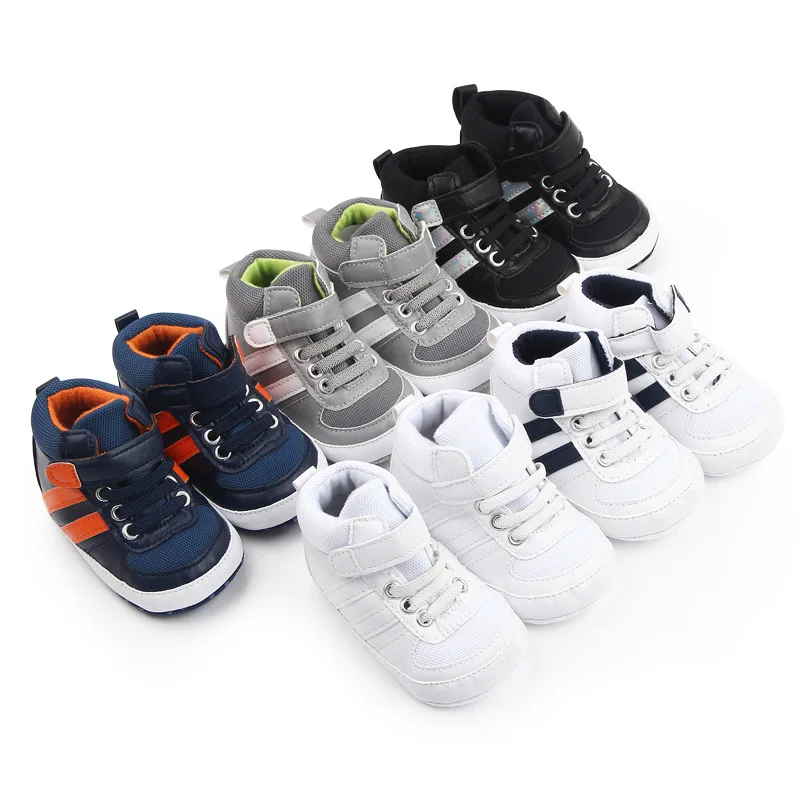 

Spring Autumn New 0-1 Year Old Baby Shoes Toddler First Walkers Soft Sole Crib Shoes Bebe Fashion Sneakers Sprots Shoes
