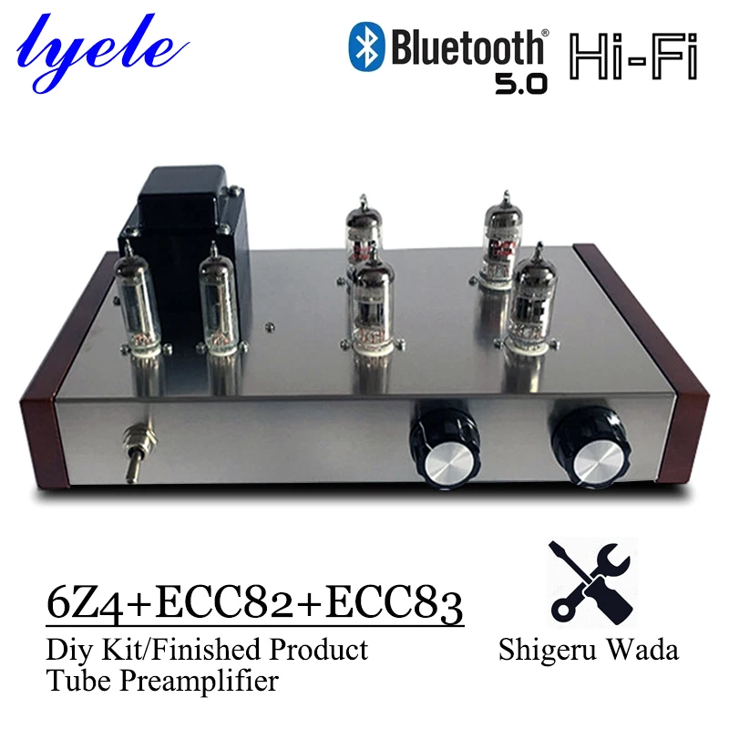 Lyele аудио Shigeru Wada Circuit 6z4 вакуумный трубчатый предусилитель Diy Kit превосходит Marantz 7