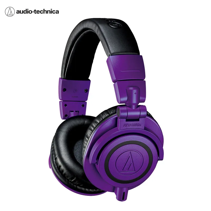 

Original Audio Technica Iron Triangle ATH-M50x RD Head-mounted Monitor M50XRD Edition Black Dynamic For Internet Bar headset