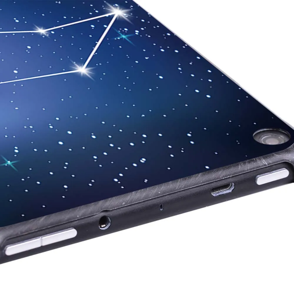 Чехол для планшета Fire 7(5th/7th/9th Gen)/HD 10(5th/7th/9th 8(6th/7th/8th Gen) жесткий чехол с созвездиями |