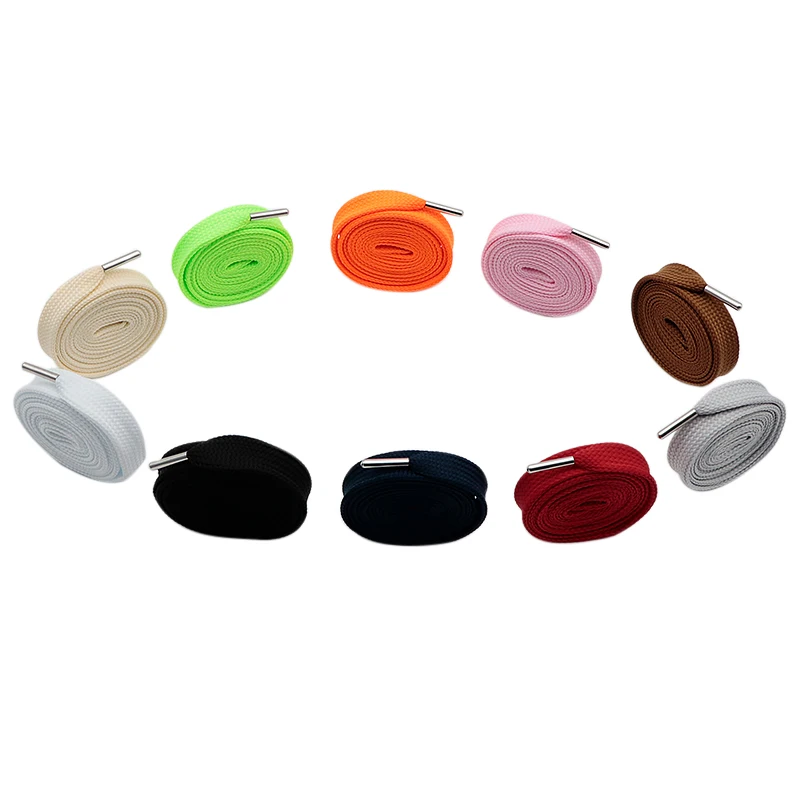 

Coolstring 18 мм широкое плоское кружево с серебряным металлическим аглотом 10 сплошного цвета на выбор для мужчин женщин мужчин самые популярные ...