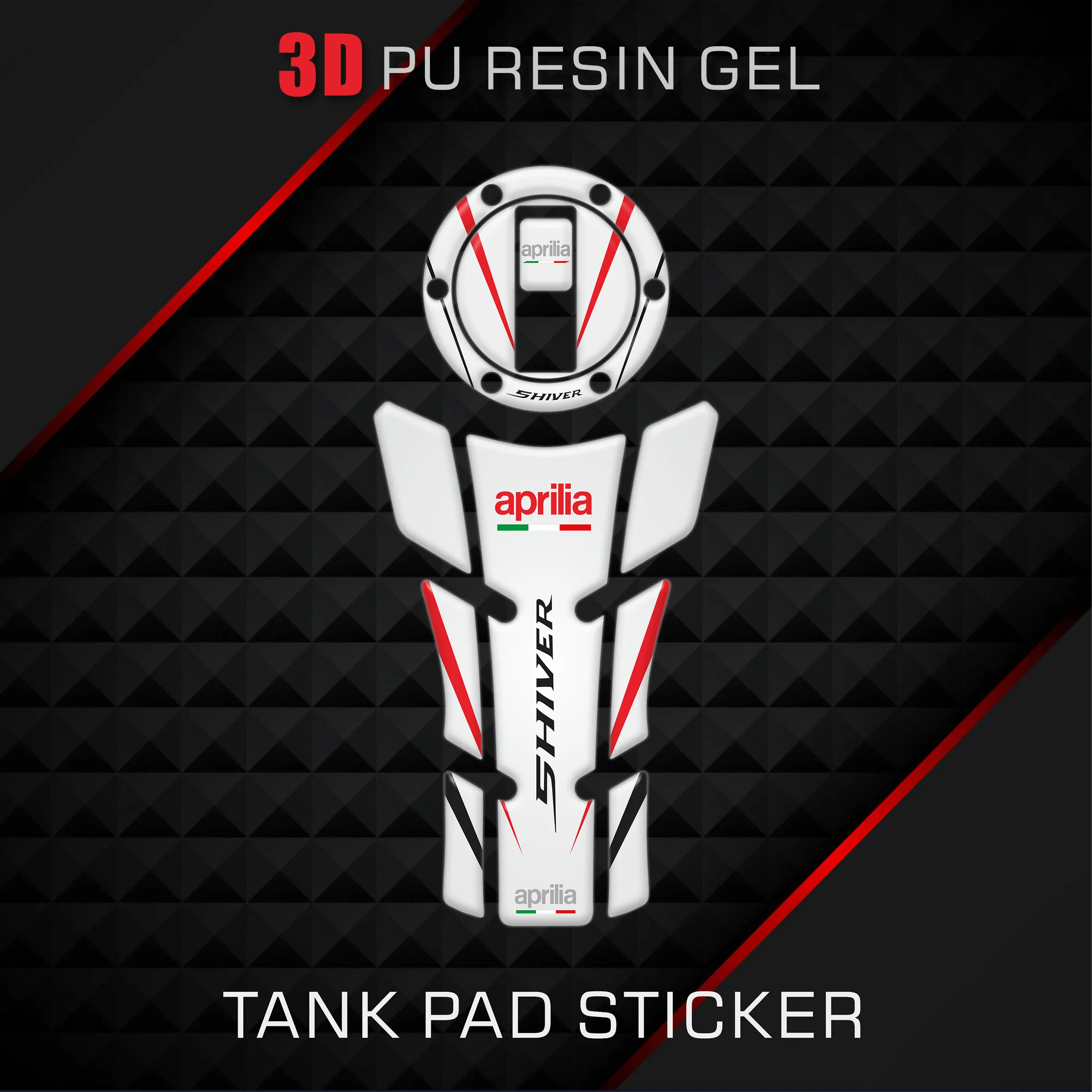 

3D Motorcycle Fuel Tank Stickers Oil Gas Cap Protector Decals For Aprilia GPR150 GPR125 APR RS4 RSV4 Tuono V4 RS 50 125 150