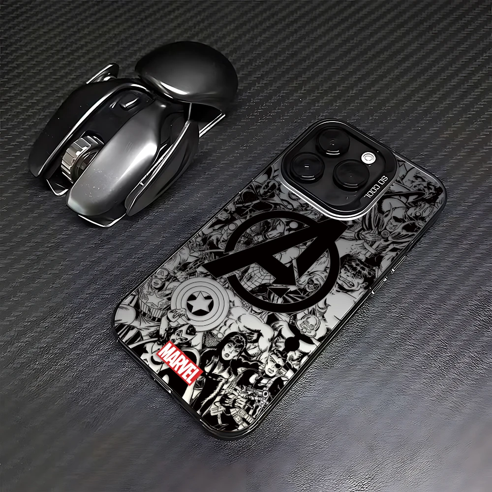 Чехол для телефона Marvel Hero Spider-Man для iPhone 17, 17e, 16, 15, 14, 13, 12, 11 mini, Pro, Max, X, XR, XSMAX, 8, 7, Air, Plus, матовый, противоударный (art.: 3920da277e018) - 3920da277e018