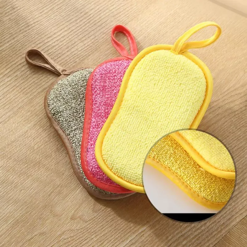 

Double Sided Kitchen Cleaning Magic Sponge Kitchen Cleaning Sponge Scrubber Sponges for Dishwashing Bathroom Accessorie