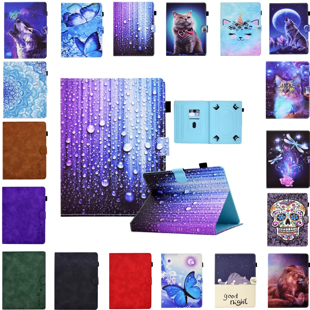 

Universal Case for Irbis TZ722 TZ711 TZ772 Digma Plane 7594 7556 7557 3G 4G Optima E7.1 3G 7 Inch 7 Inch Tablet Print Cute Cover
