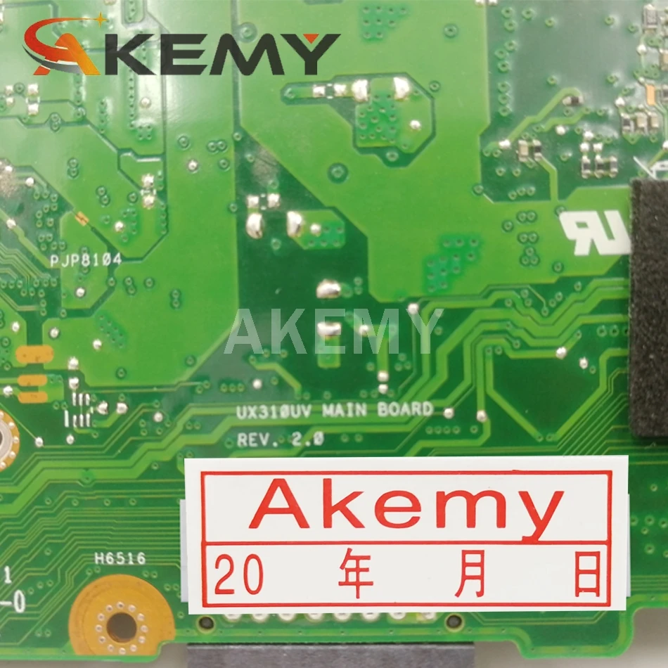 Материнская плата Akemy для ноутбука Asus UX310UQK UX310UA UX310UAK UX310UQ UX310UV UX310U RX310U материнская