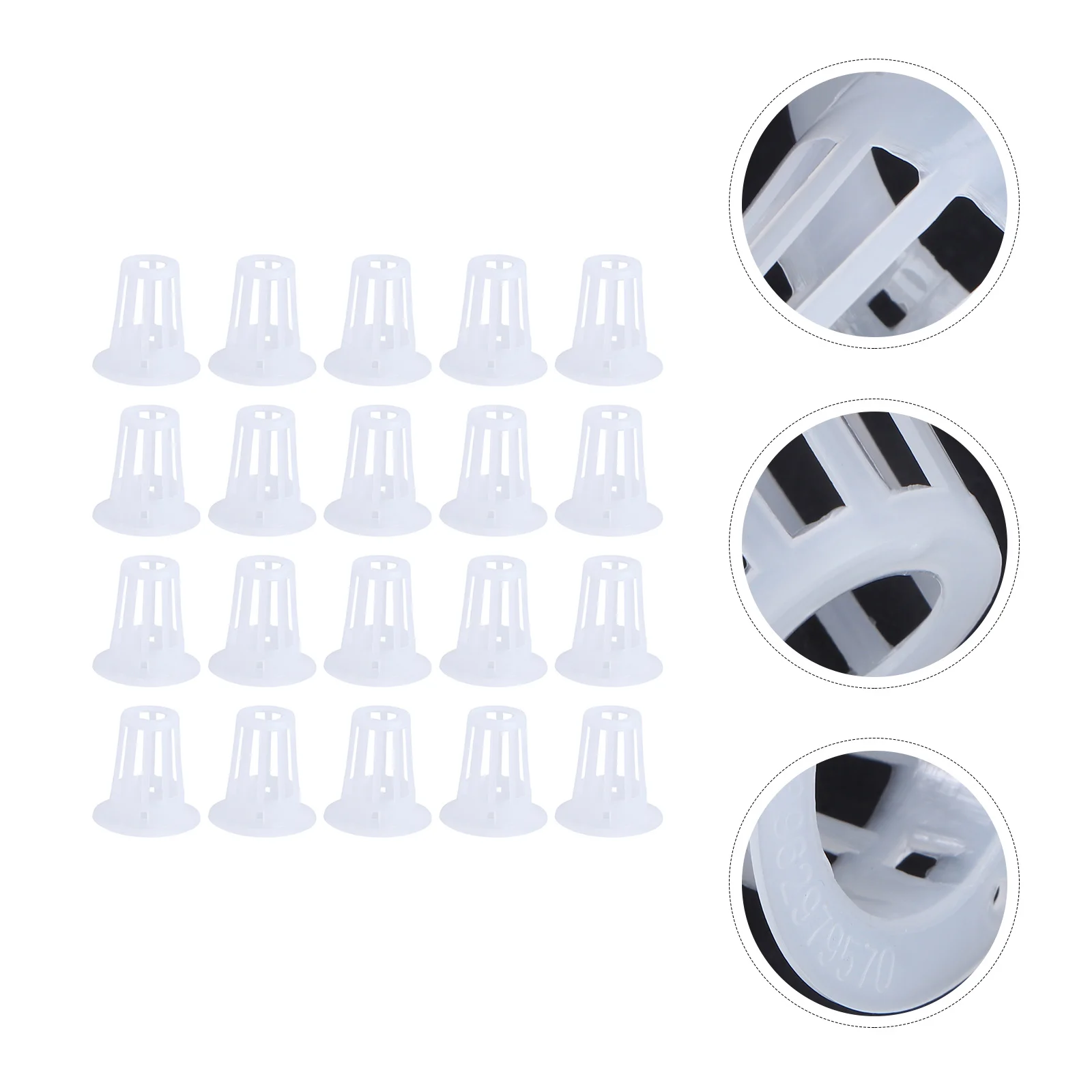 

100 Pcs Clear Plastic Containers Orchid Planter Hydroponic Plants Nursery Cup Soilless Culture Cup Cup