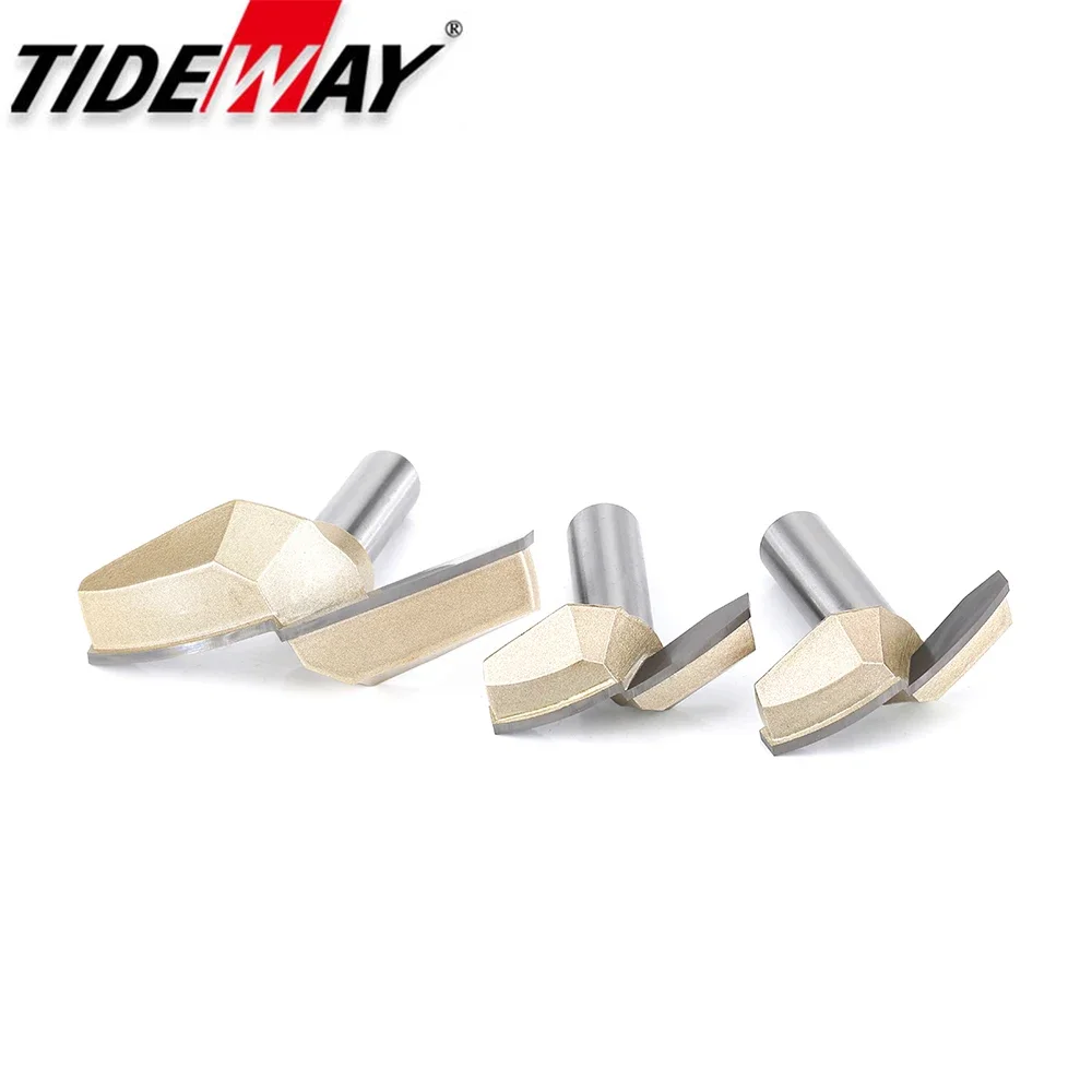 Фото Фреза Tideway Classic Plunge Bit для ЧПУ, твердосплавная концевая фреза для деревообработки, горизонтальная фреза для корончатой резьбы, фрезы для фрезерования по дереву №4