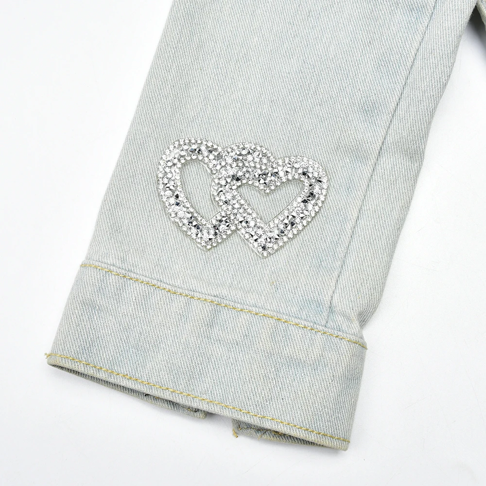 10 шт. двойные мотивы в форме сердца из смолы