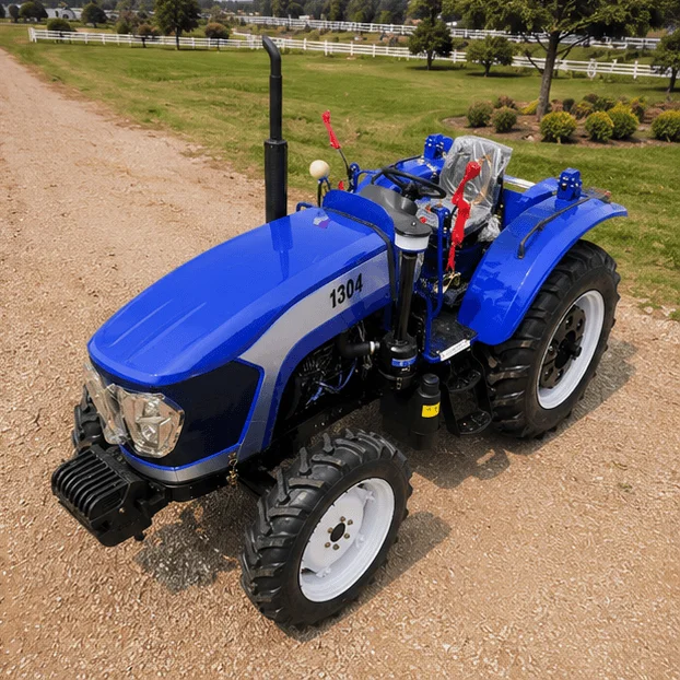 Фото Компактный сельскохозяйственный трактор 4WD на заказ, 30 л.с., 40 л.с., 50 л.с., мини-трактор для сада, фермы, полевых работ №5