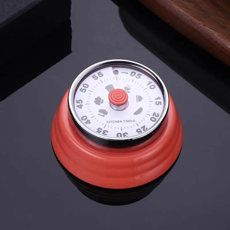 

Вращающийся цифровой кухонный таймер для приготовления пищи душ учебный Секундомер Будильник Магнитные Электронные часы для приготовления пищи таймер обратного отсчета времени