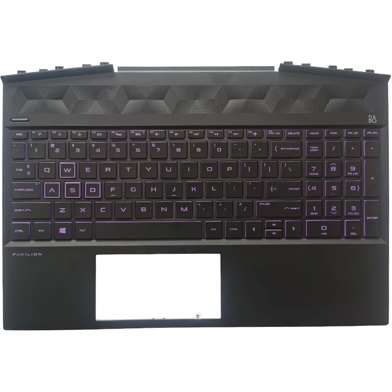Новая клавиатура US для ноутбука HP Pavilion 15-DK 15T-DK TPN-C141 с подсветкой рук - купить по
