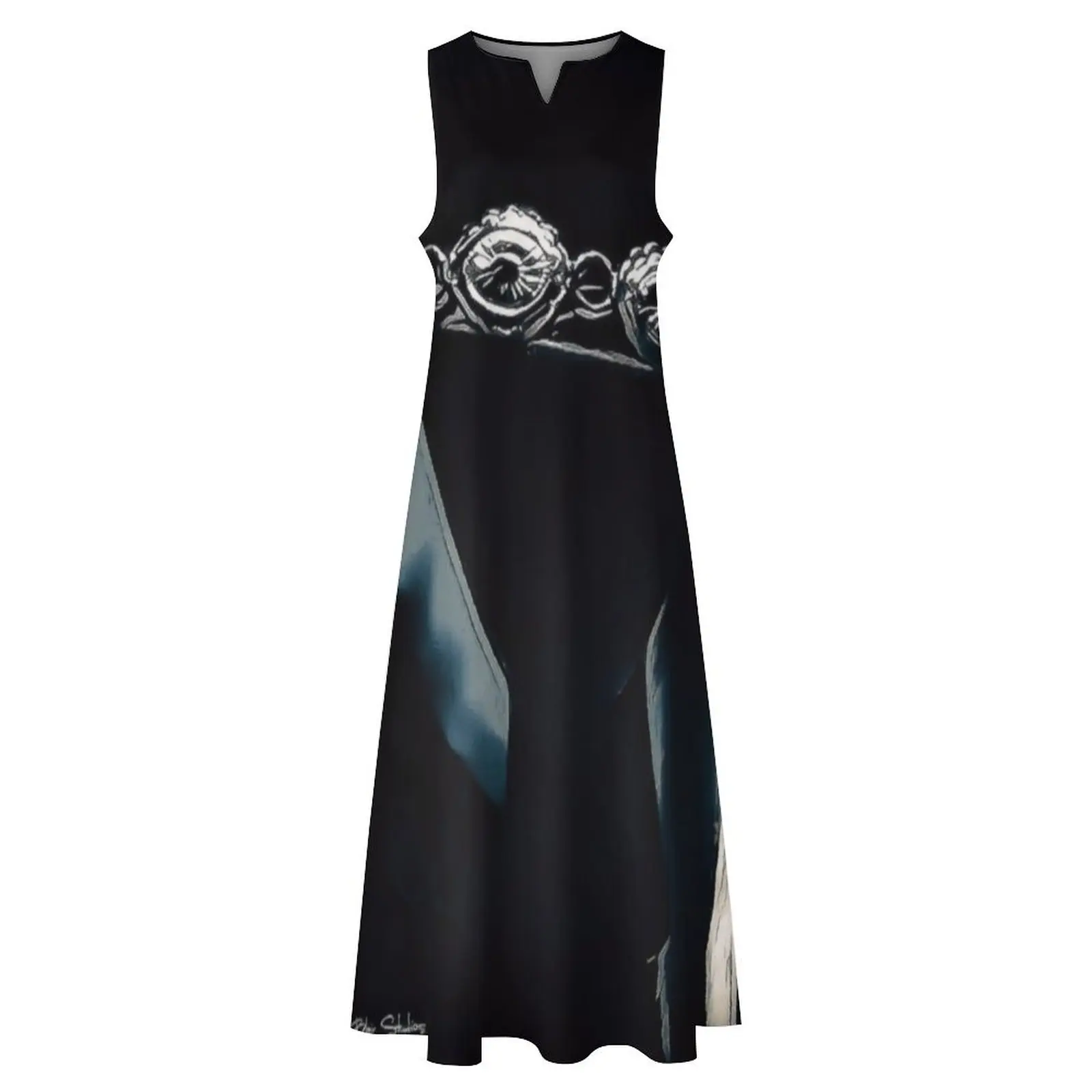 Женское платье из полиэстера