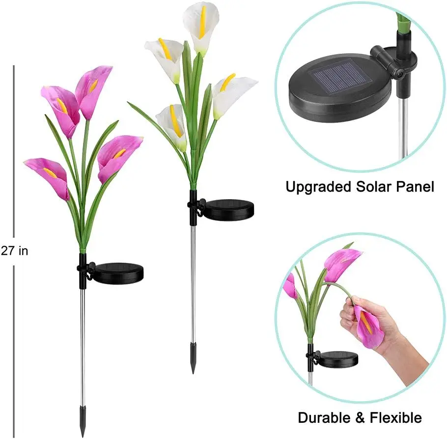 1 шт. 4 насадки на солнечную батарею