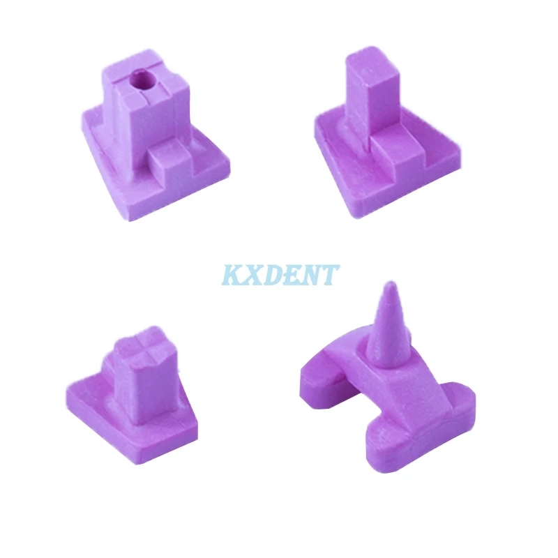 

8pcs Dental Ceramic Firing Pink Pegs For Single Porcelain Crown Oven Tray 4 Size for Choose Dentistry Ceramist Tool Supplies