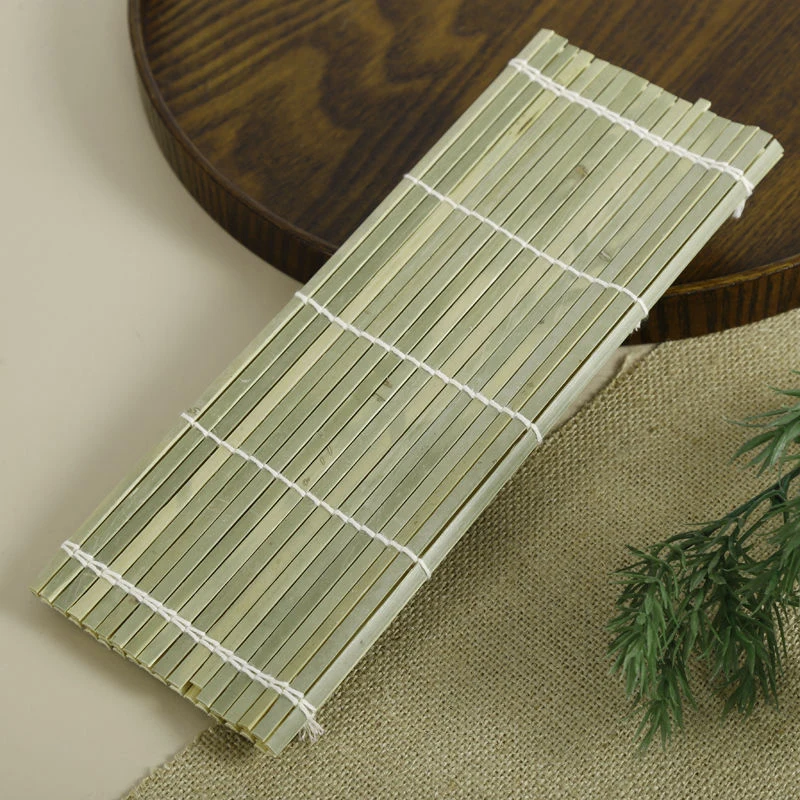 Бамбуковый набор инструментов для суши 24x24 см с подвесными полотенцами