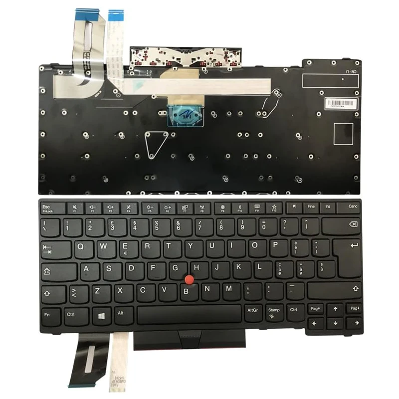 

E480 IT итальянская Клавиатура для ноутбука Lenovo IBM Thinkpad E485 T480S L480 T490 E490 E495 T495 L380 L390 Yoga L490 P43s 01YP337