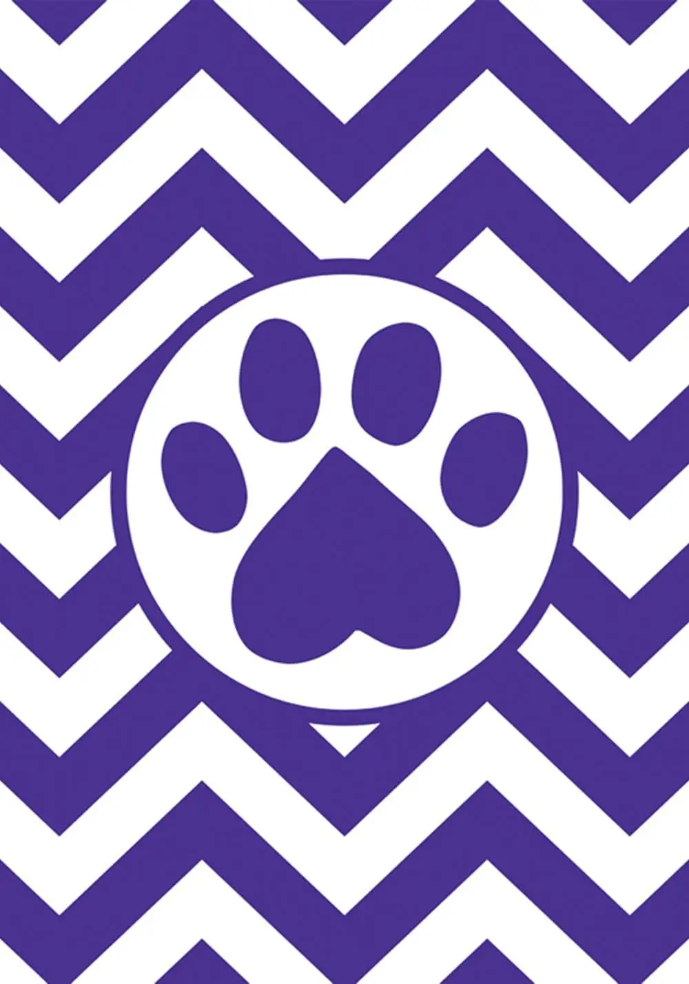 Toland домашний сад 119508 лап Pawprint флаг 12x18 дюймов двухсторонний для улицы собака