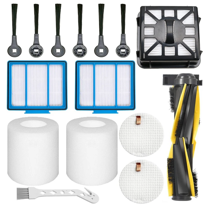 

Replacement Parts For Shark IQ RV1001AE RV101 Robot Vacuum Foam Felt Filter Self-Clean Base Accessories Kit