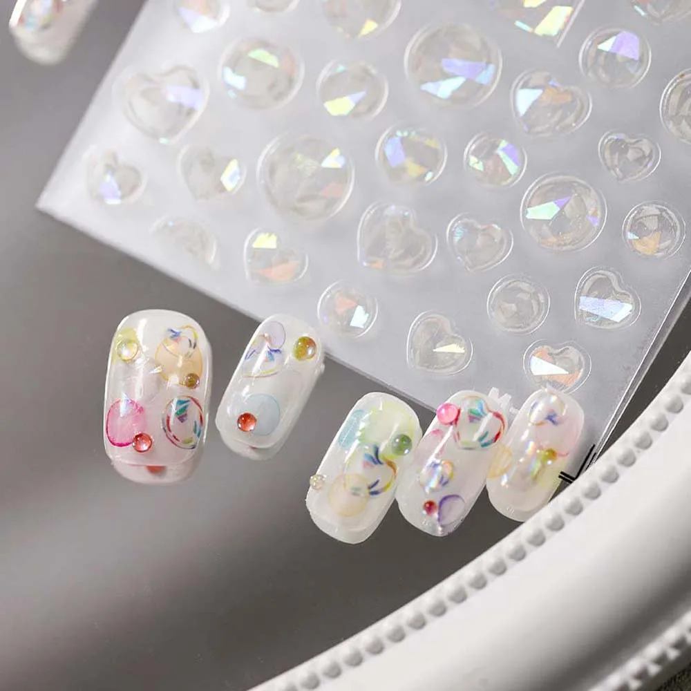 Наклейки для ногтей в виде ракушек и звезд