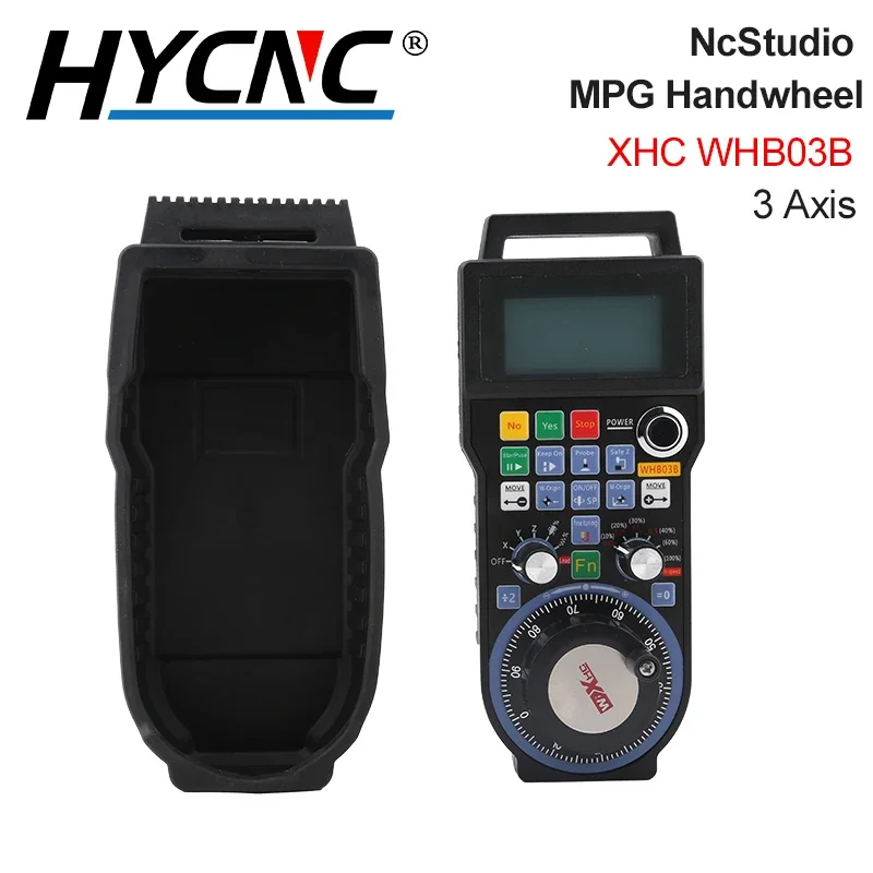 XHC WHB03B Ncstudio 3-осевой беспроводной маховик MPG Подвеска с дистанционным управлением