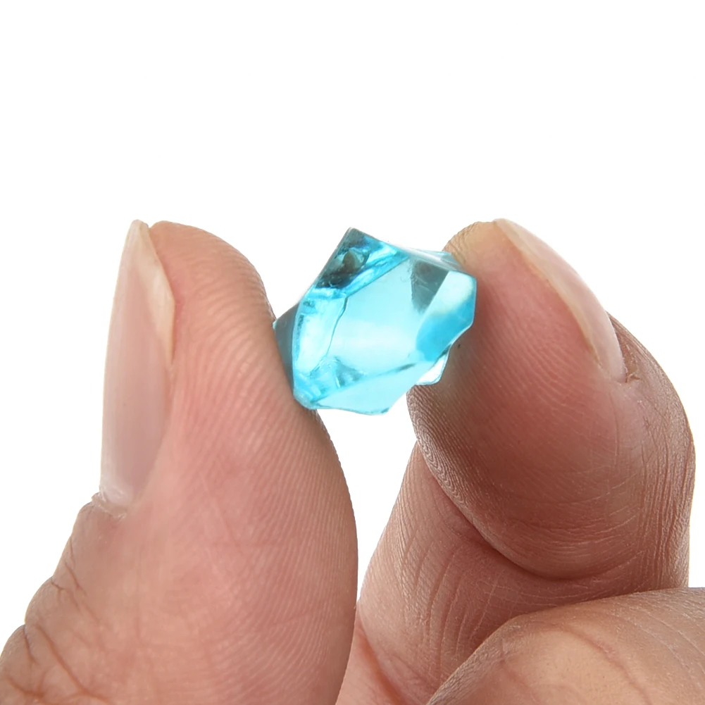 

Simulated Gems Ice Grains Colorful Small Stones Children Jewels Acrylic Gems Handmade UV Resin Hydroponic Fish Tank Home Decor