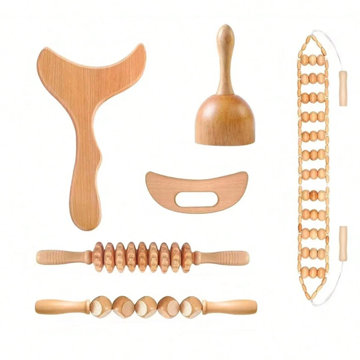 Искусственные Деревянные Терапевтические Инструменты Универсальные Массажные