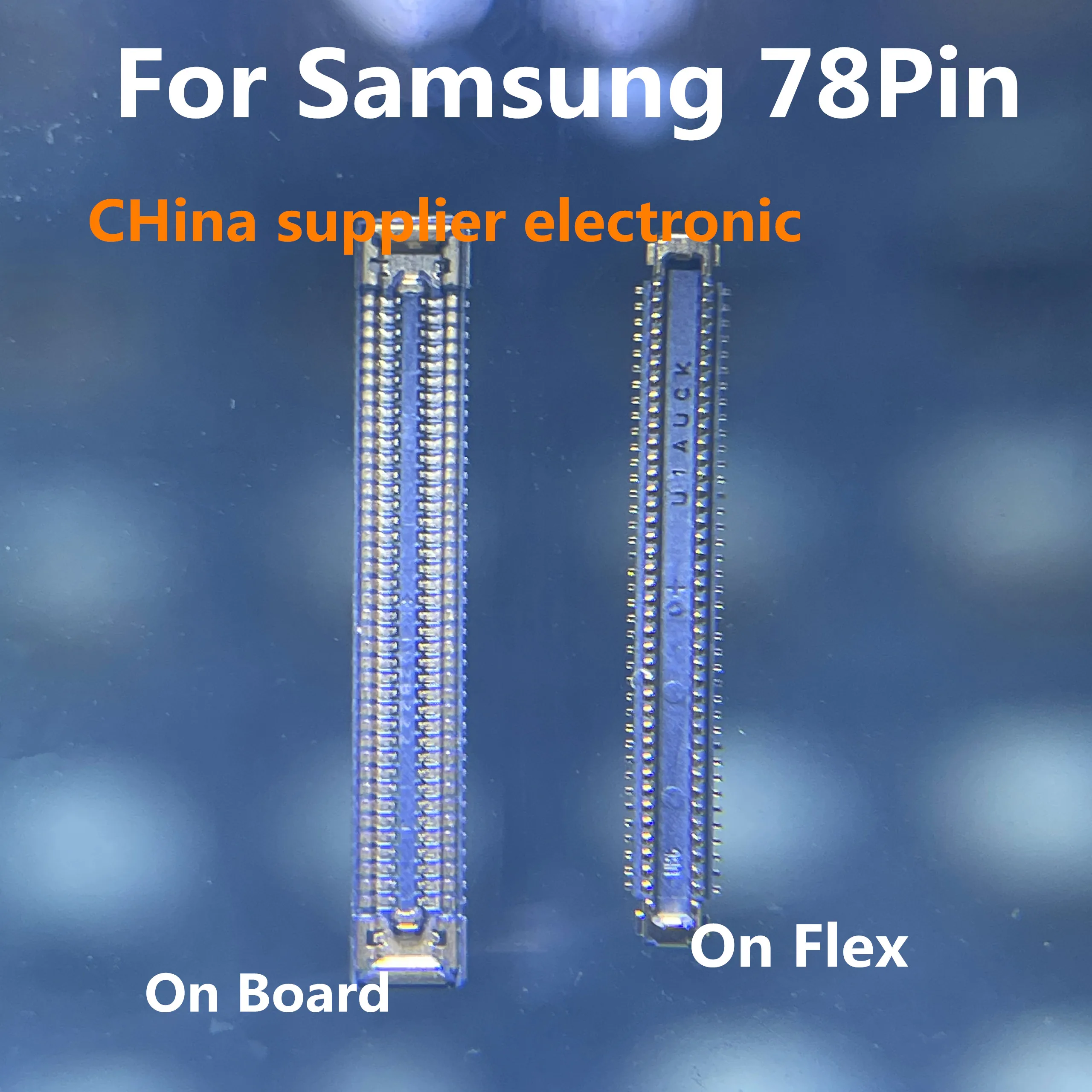 30 шт.-500 шт. для Samsung M02 M022 M12 M127 A02 A022 A12 A125 A32 A325 A326 A42 A426 A52 ЖК-дисплей FPC разъем бортовой гибкости