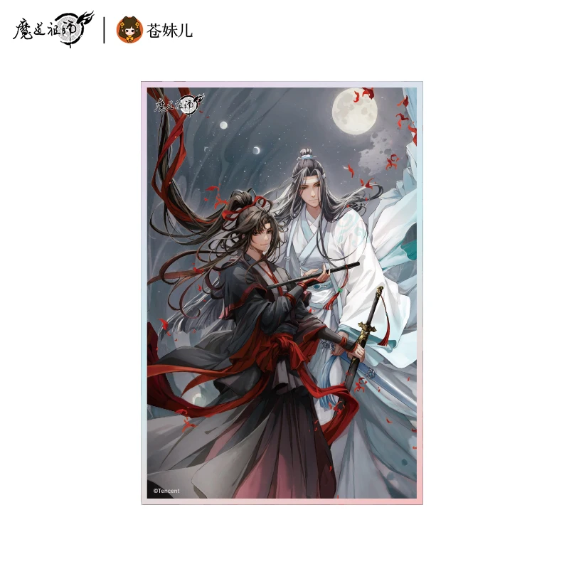 Аниме Grandmaster Of Demonic Cultivation MDZS Wuxian Wangji древний стиль акриловый цветной бумажный